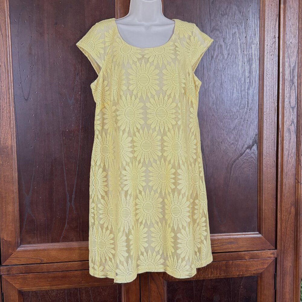 Yellow Lace Dress by rabbit rabbit rabbit